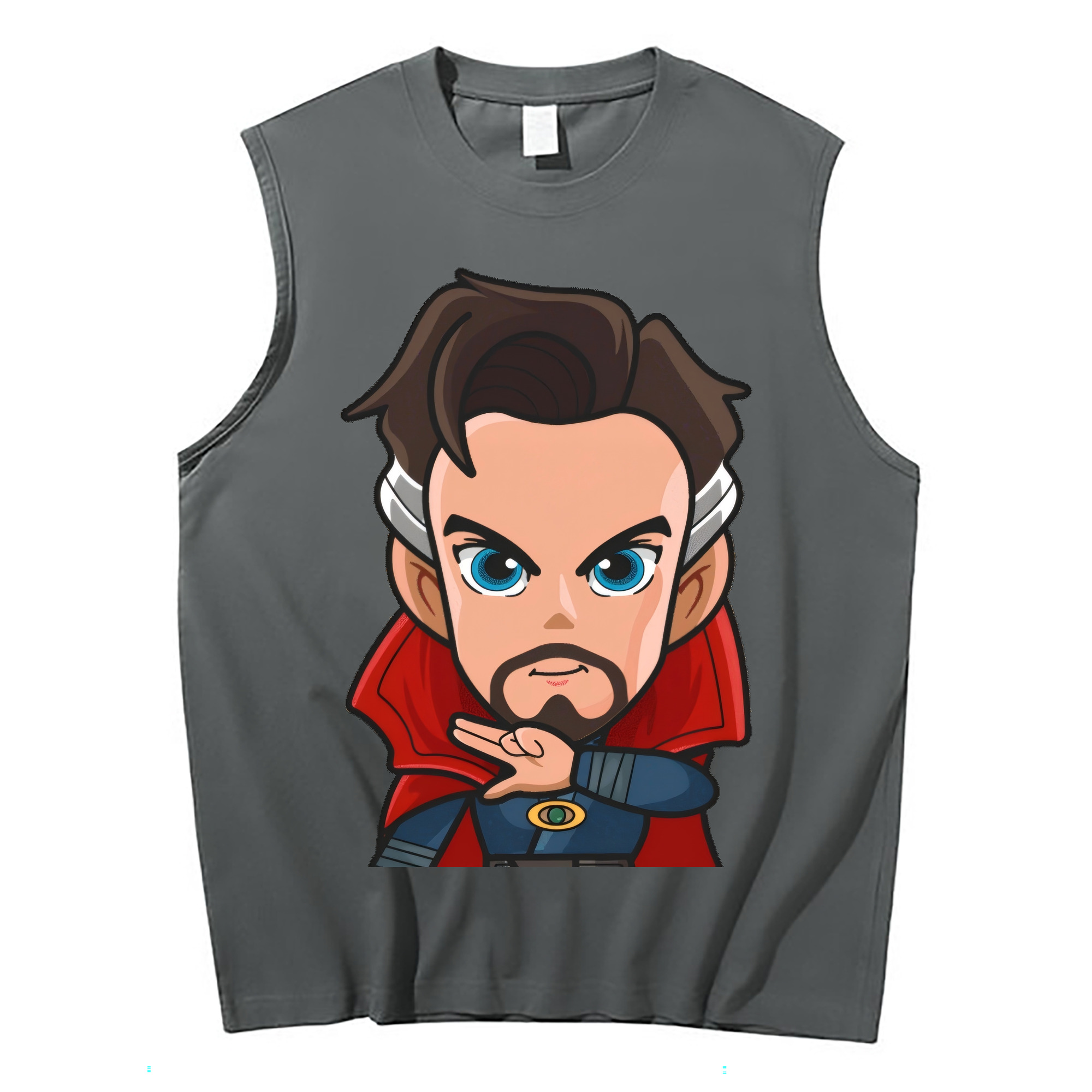 （画像用） アベンジャーズ The Avengers コットン100％タンクトップ（フロントプリント）